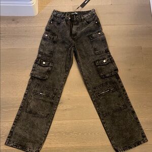 Women’s Black Cargo Pants